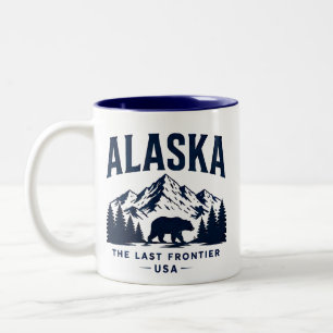 Tasse 2 Couleurs Aventure de la dernière frontière de l'Alaska