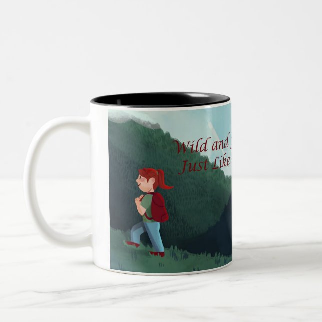 Tasse 2 Couleurs Aventure Girls (Gauche)