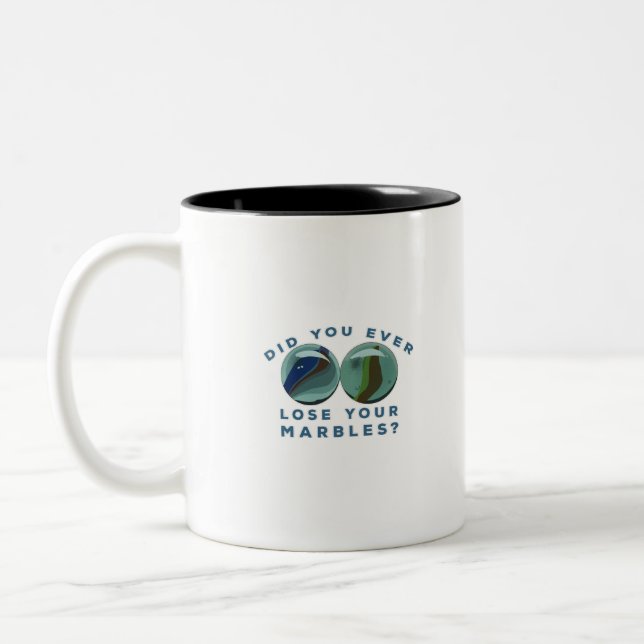 Tasse 2 Couleurs Avez-vous déjà perdu vos billes? (Gauche)