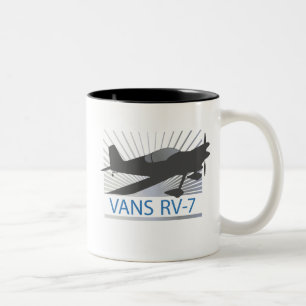 Tasse 2 Couleurs Avion des fourgons RV-7