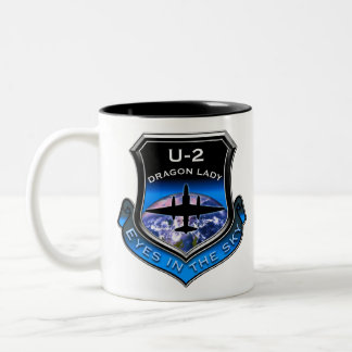 Tasse 2 Couleurs Avion espion U-2