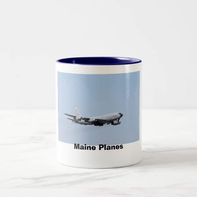 Tasse 2 Couleurs Avions du Maine (Centre)