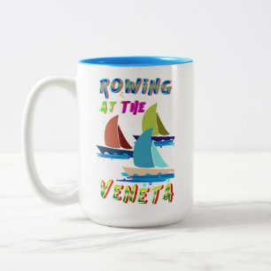 Tasse 2 Couleurs Aviron À La Veneta