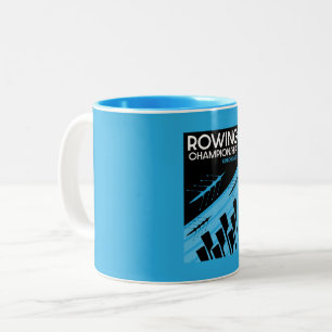Tasse 2 Couleurs Aviron international junior