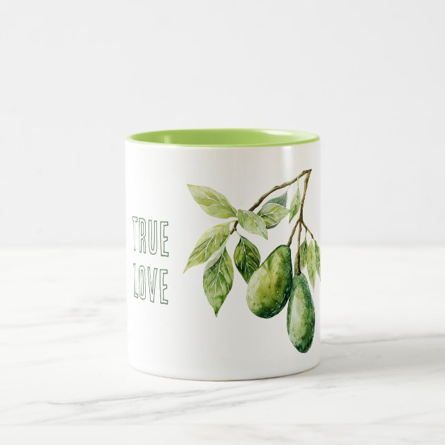 Tasse 2 Couleurs Avocats du véritable amour (Centre)