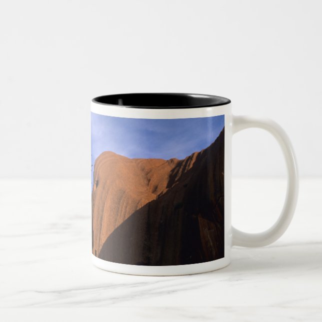 Tasse 2 Couleurs Ayers Rock Uluru dans l'Outback Australie (Droit)