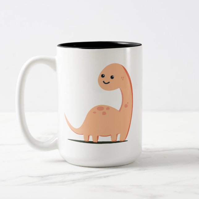 Tasse 2 Couleurs Baby Dino (Gauche)