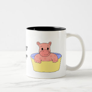 Tasse 2 Couleurs Baby Happy Hippo