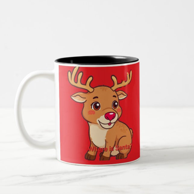 Tasse 2 Couleurs Baby reindeer (Gauche)