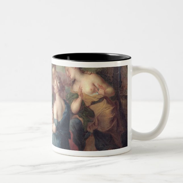 Tasse 2 Couleurs Bacchus livré aux nymphes de Nysa (Droit)