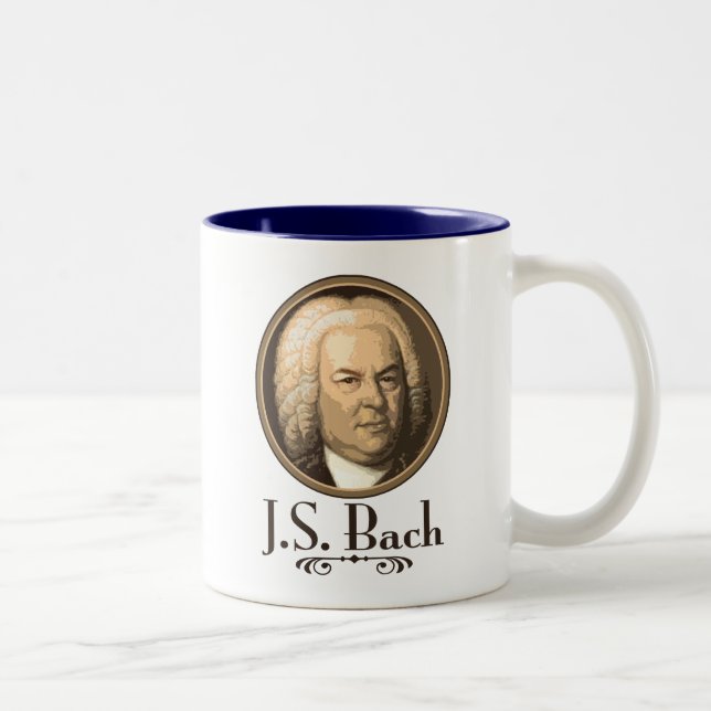 Tasse 2 Couleurs Bach (Droit)