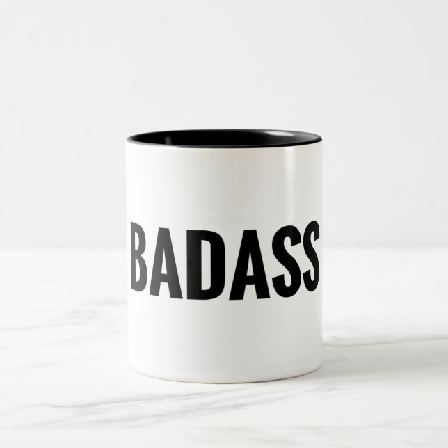Tasse 2 Couleurs Badass (Centre)