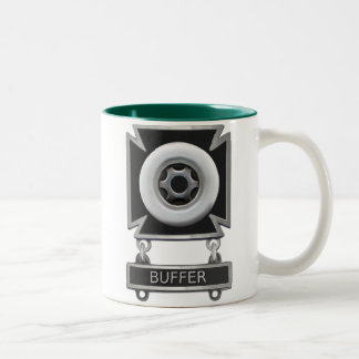 Tasse 2 Couleurs Badge du pilote de tampon
