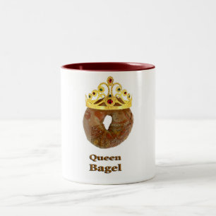 Tasse 2 Couleurs Bagel de la Reine