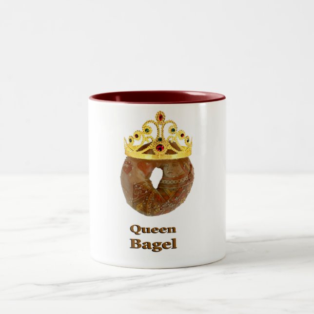 Tasse 2 Couleurs Bagel de la Reine (Centre)