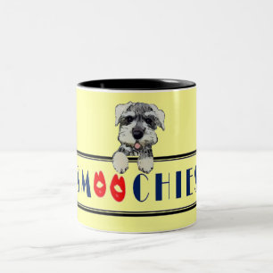 Tasse 2 Couleurs Baisers de chien