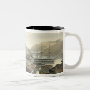 Tasse 2 Couleurs Balaklava, regardant vers la mer, plat de 'Th
