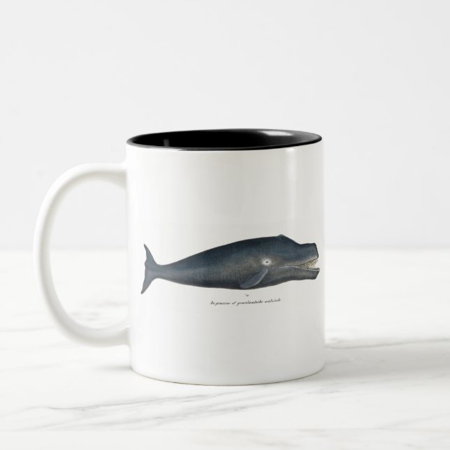 Tasse 2 Couleurs Baleine boréale (Gauche)