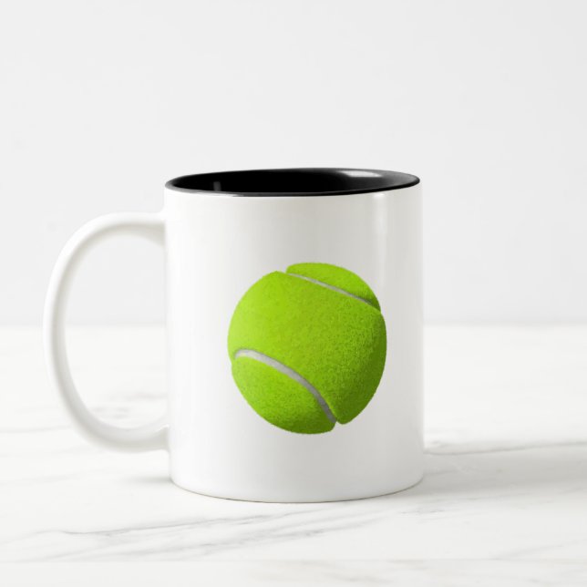 Tasse 2 Couleurs Balle de tennis (Gauche)