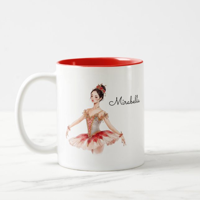 Tasse 2 Couleurs Ballerina Nutcracker (Gauche)