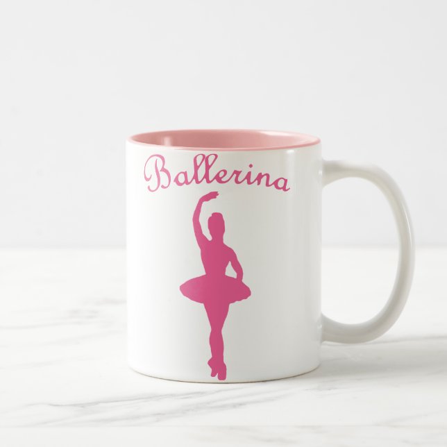 Tasse 2 Couleurs Ballerina Silhouette (Droit)