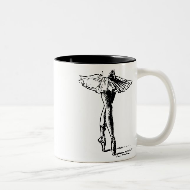 Tasse 2 Couleurs Ballet (Droit)