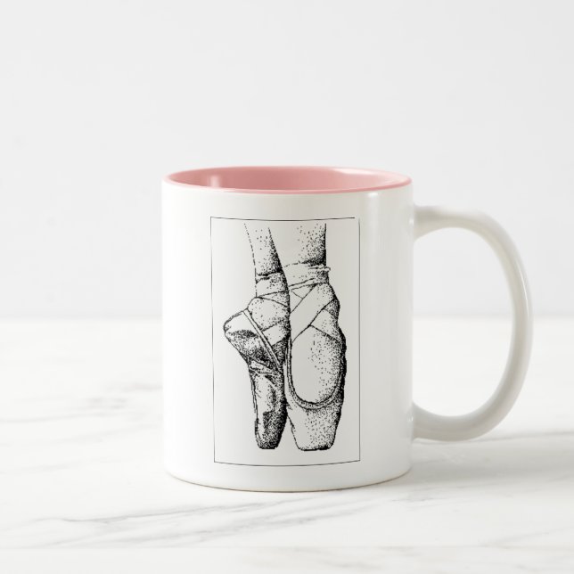 Tasse 2 Couleurs Ballet — En Pointe (Droit)