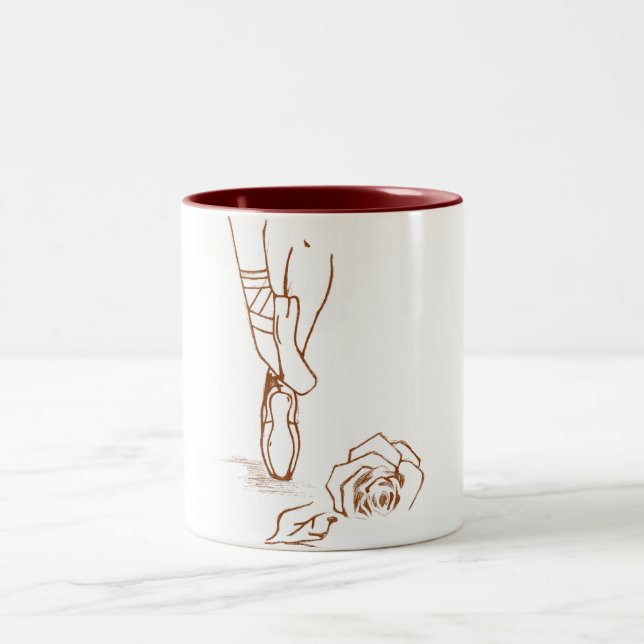 Tasse 2 Couleurs ballet_passion (Centre)
