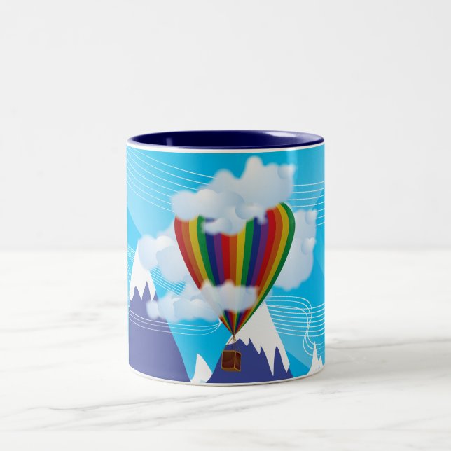 Tasse 2 Couleurs Ballon (Centre)