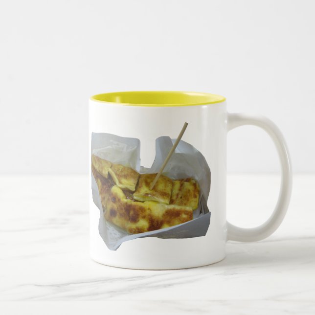 Tasse 2 Couleurs Banana Pancake Roti ... Thai Street Food (Droit)