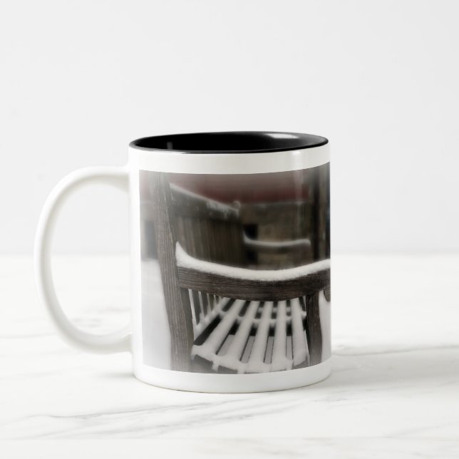 Tasse 2 Couleurs banc de neige (Gauche)