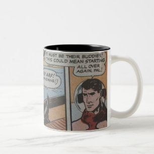 Tasse 2 Couleurs Bande dessinée de l'âge d'or