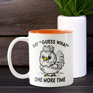 Tasse 2 Couleurs Bande dessinée Drôle Angry Devinez Quel Humour Roo