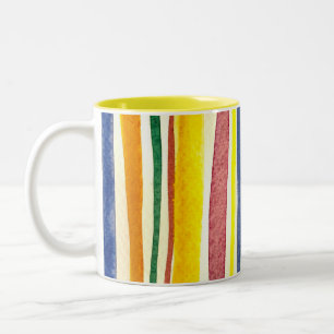 Tasse 2 Couleurs bandes d'été
