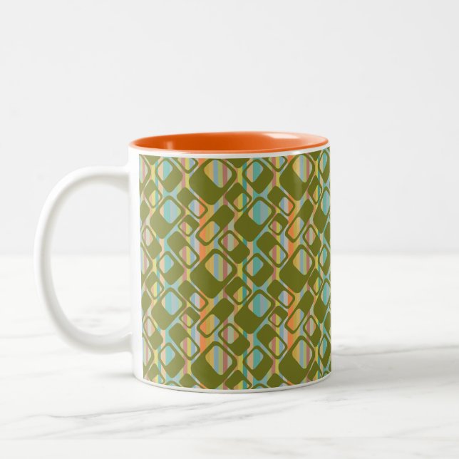Tasse 2 Couleurs Bandes MCM (Gauche)