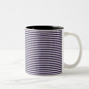 Tasse 2 Couleurs Bandes pourpres