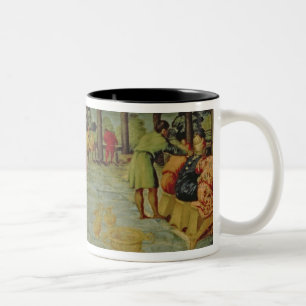 Tasse 2 Couleurs Banquet du Roi Belshazzar, c.1543/44