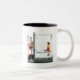 Tasse 2 Couleurs Baquet de débordement