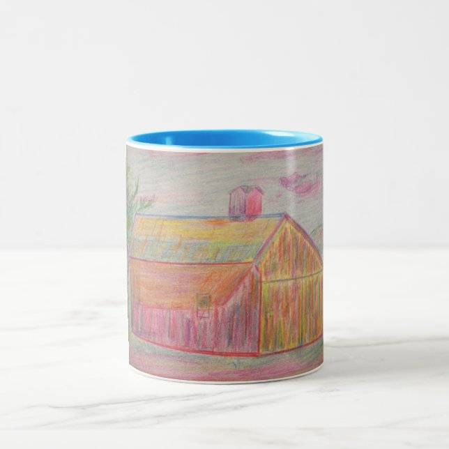 Tasse 2 Couleurs Barne Art (Centre)
