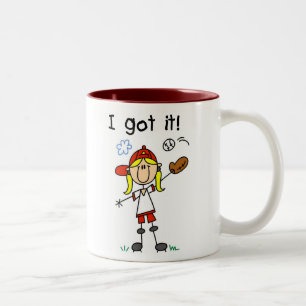 Tasse 2 Couleurs Base-ball Filles Je L'ai