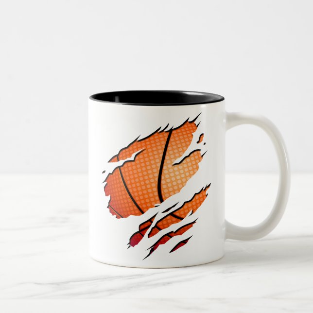 Tasse 2 Couleurs Basketball (Droit)