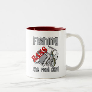 Tasse 2 Couleurs Bass Fishing The Reel Deal