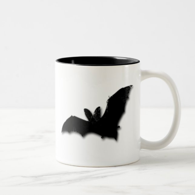 Tasse 2 Couleurs Bat noir (Droit)