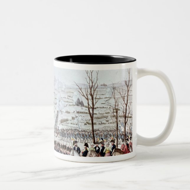 Tasse 2 Couleurs Bataille d'Austerlitz, le 2 décembre 1805 (Droit)
