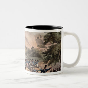 Tasse 2 Couleurs Bataille de Pombal, gravée par Thomas Sutherland