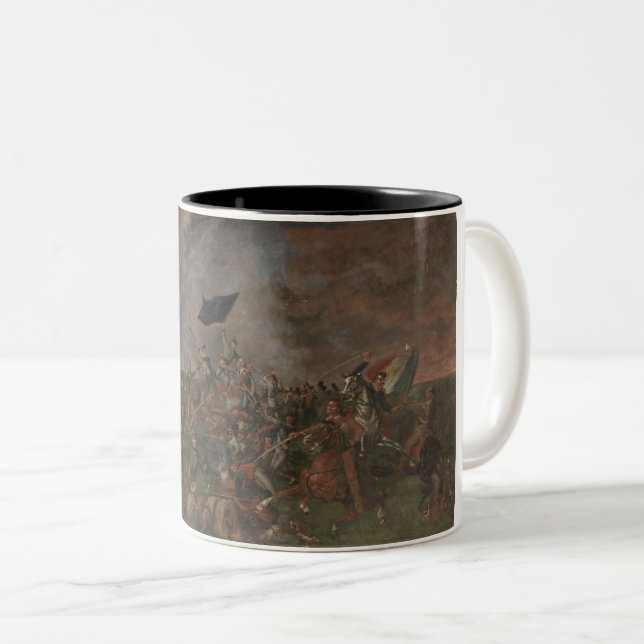 Tasse 2 Couleurs Bataille de San Jacinto (Devant droit)