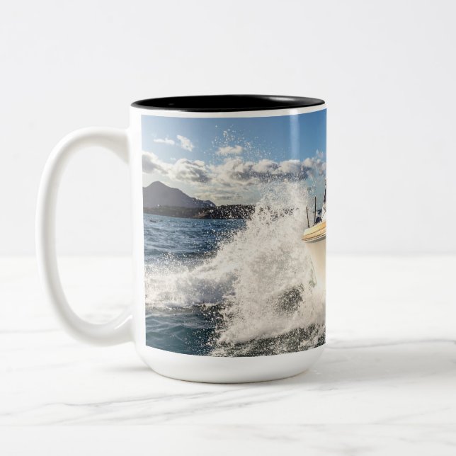 Tasse 2 Couleurs bateau (Gauche)