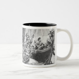 Tasse 2 Couleurs Bateaux de Viking