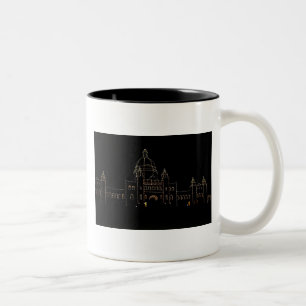 Tasse 2 Couleurs Bâtiments du Parlement la nuit