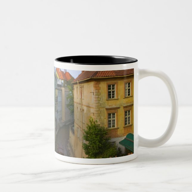 Tasse 2 Couleurs Bâtiments historiques avec canal, Prague, Républiq (Droit)